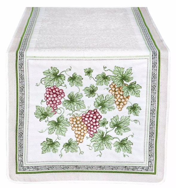 Jacquard Table runner (Vendange. raw)